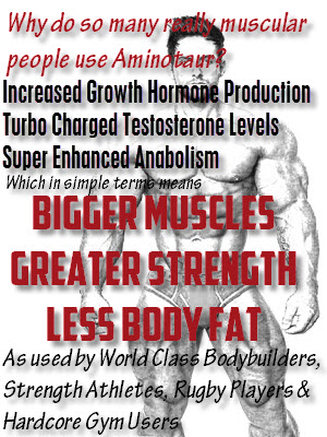 Aminotaur Boost your Growth Hormone Levels to the Max.